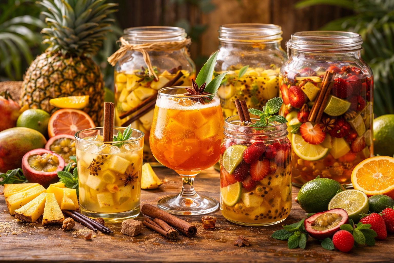 Rhum arrangé maison : recettes de cocktails savoureux - La Kaz à Rhum